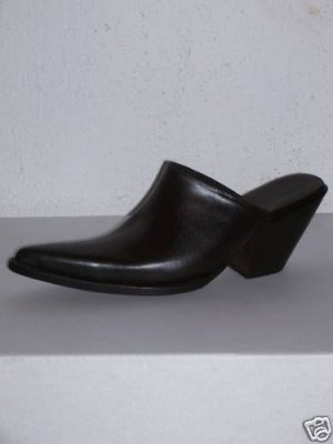 CUSTOM MULE SHOE 3, 4 or 5 inches heels, SHOE made to order to your instructions