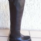 Engineer 16  inches shafts heavy leather custom made to order, any size men or w