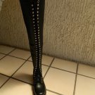 Engineer boots 27" lace up shafts heavy leather made to order boots any size new
