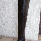 Custom tight  Xtreme sarp toe 34 inch tall shaft cowboy boots 3,4 and 5" heels