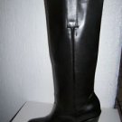 CUSTOM cowboy boot ROUND TOE 28 inches high with zipper