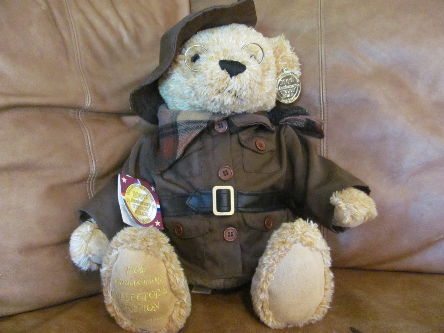 collectors edition 100th anniversary teddy bear