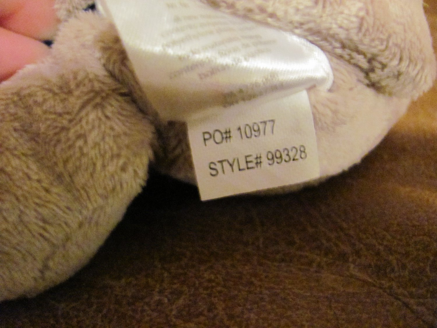 carters lion plush