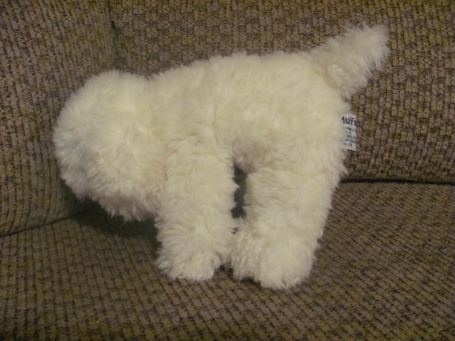 bichon frise plush