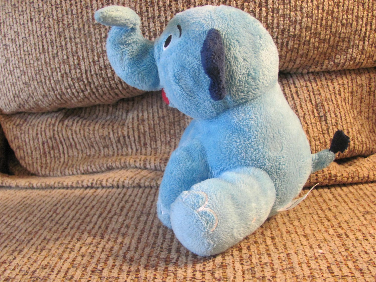 navy blue stuffed animal