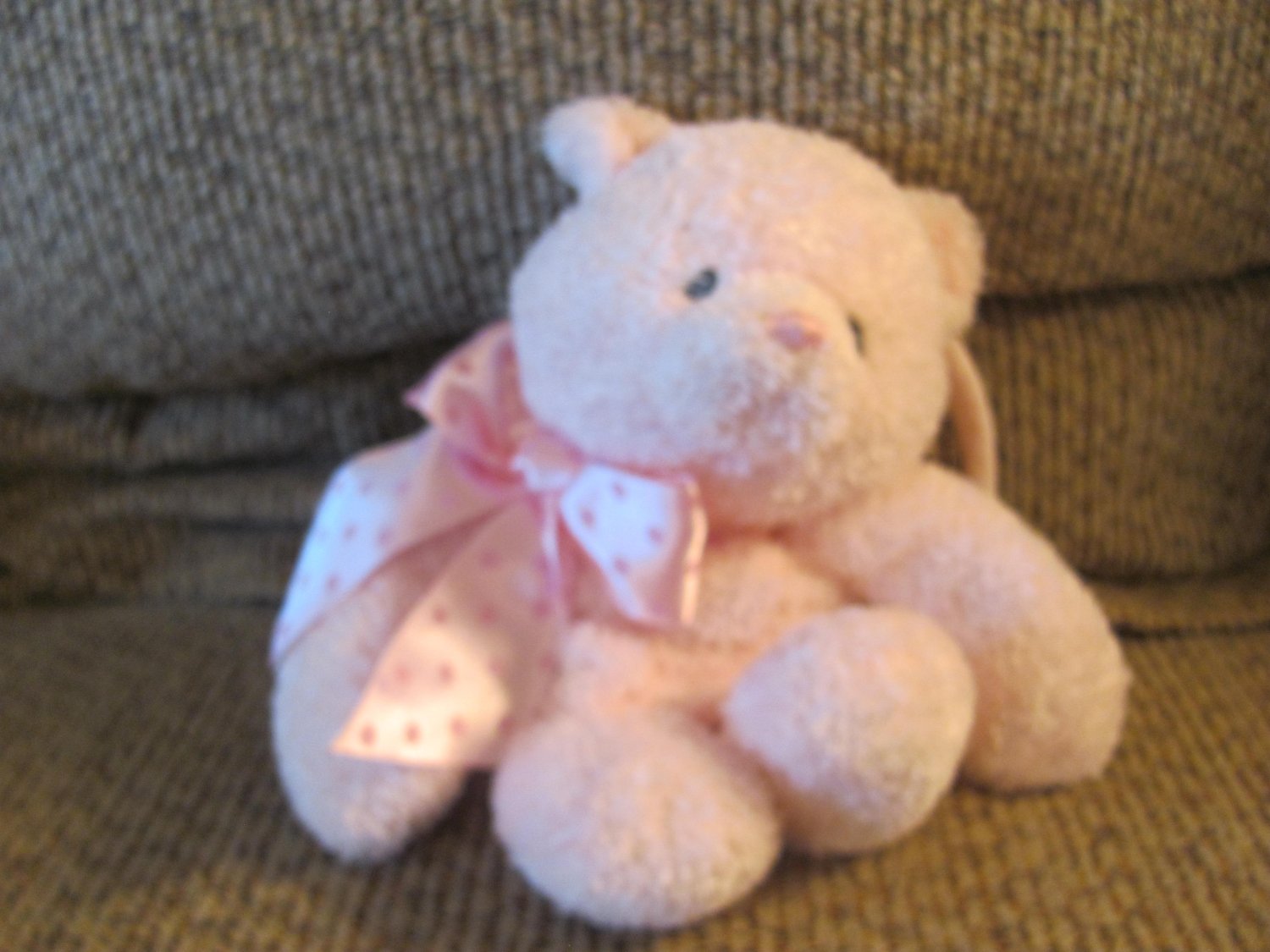 pink gund bear