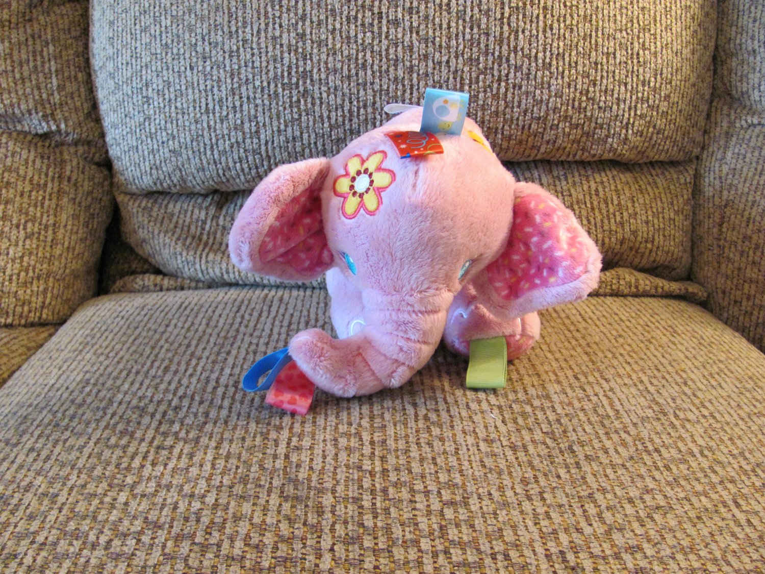 taggies pink elephant