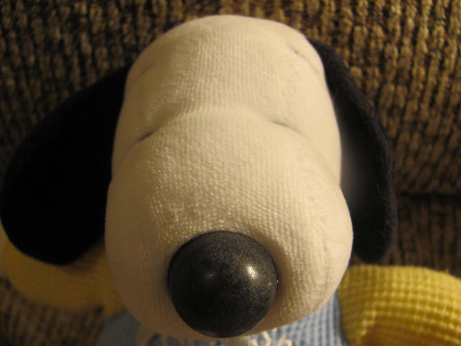 my first snoopy plush