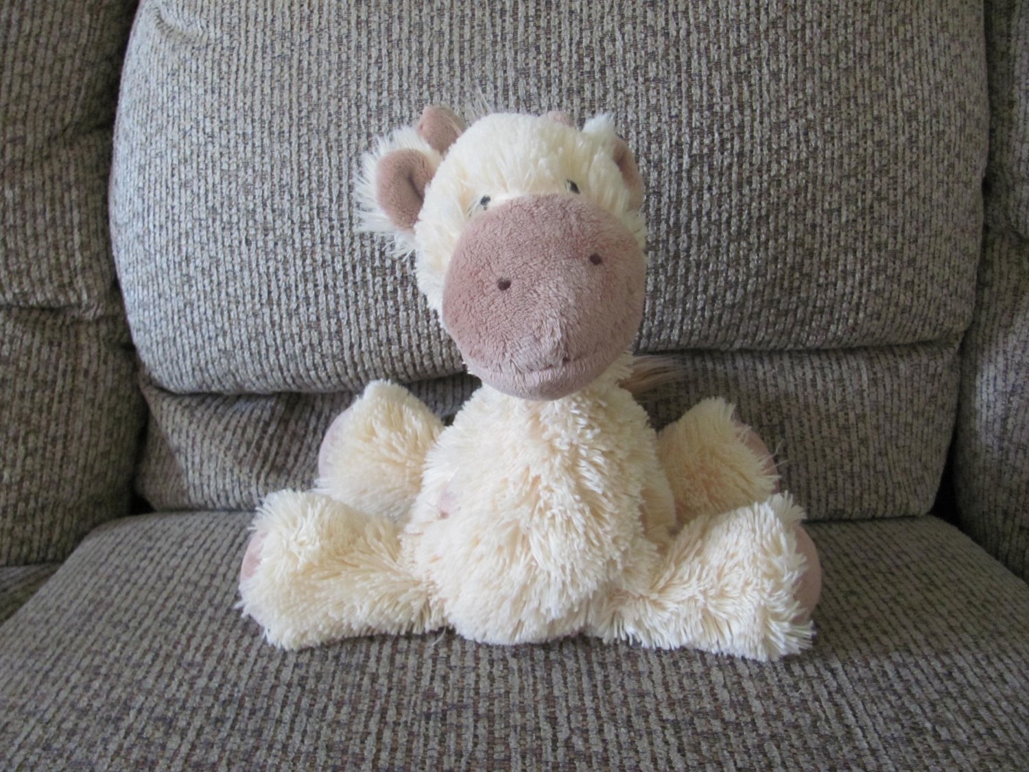 First Impressions Yellow Tan Spotted Giraffe Sewn Eyes ...