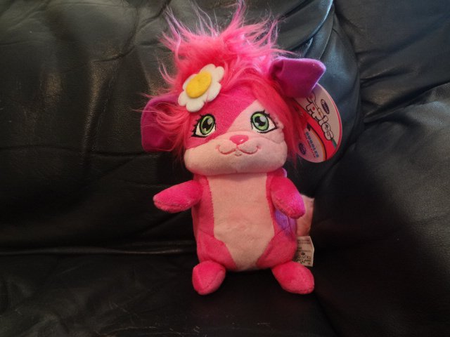 NWT Spin Master Netflix Saban Popples Bubbles Pink Pop Open Plush 8