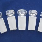 Glass stopper, brand new, 24/40 joint, lots of 5