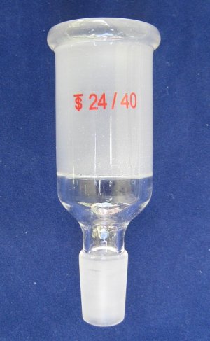 Enlarging adapter from 24/40 to 14/20