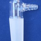 90°bend vacuum adapter with hose, 24/40 joint