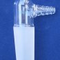 90°bend vacuum adapter with hose, 24/40 joint