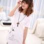B239 Women's plus sizes blouse (summer)