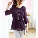 B255 Organza women's blouse