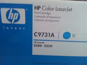HP C9731A (645A) Color LaserJet Cyan Print Cartridge Genuine HP Sealed