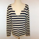 Chico's Silk Blend Glitter Shirt Top Sz 1 Medium M 8 10