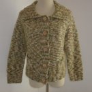 Chico's Wool Blend Jacket Sweater Cardigan Sz 2 12 14