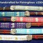 Chinese Style Hardwood Chopsticks with Wood Inlays in Silk Cases - FREE SHIPPING WORLDWIDE