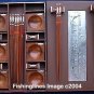 PRESENTATION NAT. ROSEWOOD Chopstick Set (6 pairs of chop sticks): ROYAL BARGE Case - FREE Shipping