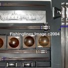 DELUXE EBONY ROSEWOOD CHOPSTICK SET (4 pairs of chop sticks): THAI ROYAL BARGE CASE - FREE SHIPPING