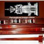NATURAL ROSEWOOD CHOPSTICK SET (4 pairs of chop sticks): THAI KHON CASE - FREE SHIPPING WORLDWIDE
