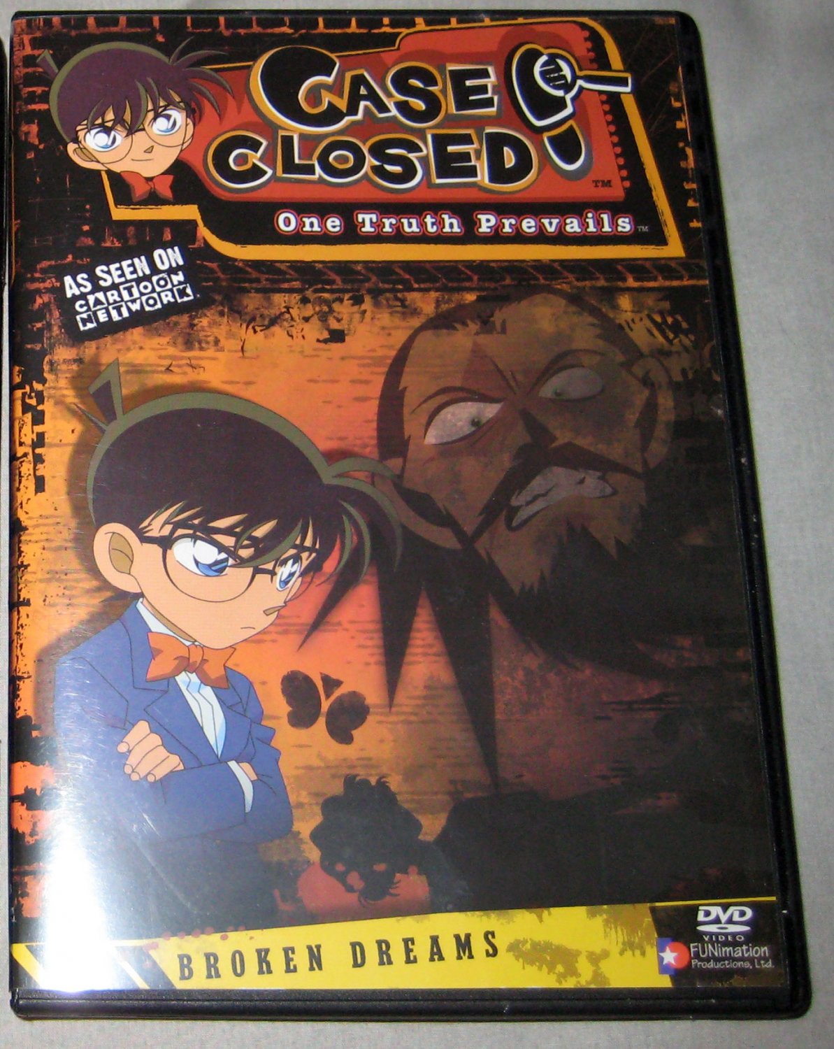 Case Closed DvD "Broken Dreams" (Season 4 vol. 4)