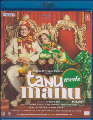 Tanu Weds Manu Hindi Blu Ray - Madhavan, Kangana Ranaut