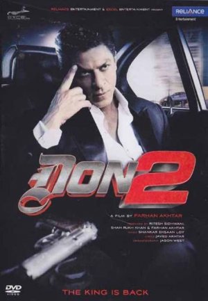 DON 2 Hindi DVD *Shahrukh Khan, Priyanka Chopra  (Don2)  Director-Farhan Akhtar
