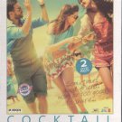 Cocktail Hindi DVD (2012) (Movie/Bollywood/Indian/Film) Saif Ali Khan, Deepika