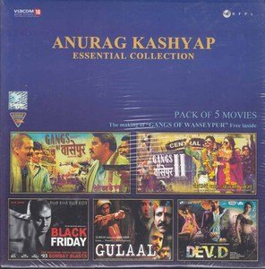 Anurag Kashyap Essential Collection 5 Hindi DVD Pack (Indian/Bollywood/Cinema)
