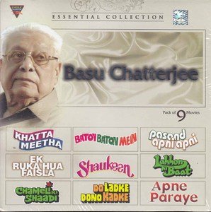 Basu Chatterjee Essential Collection 9 Hindi DVD Pack (Indian/Bollywood/Cinema)