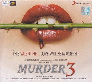 Murder 3 Hindi Audio CD (2013/Bollywood/Indian/Cinema/Song)*Randeep Hooda,Sohaib