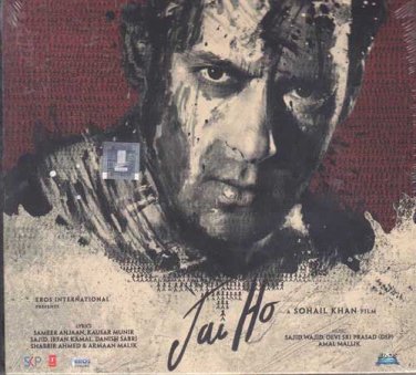 Jai Ho Hindi Audio CD*ing Salman Khan,Tabu,Sana Khan(Bollywood/Songs/2014 Film)