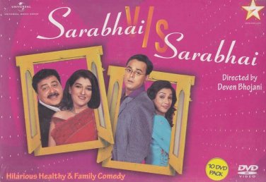 Sarabhai Vs Sarabhai Hindi Comedy Serial Set (Indian Drama/Bollywood)