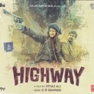 Highway Hindi Audio CD (Randeep Hooda,Aliya Bhatt) (Bollywood/cinema/2014 film)