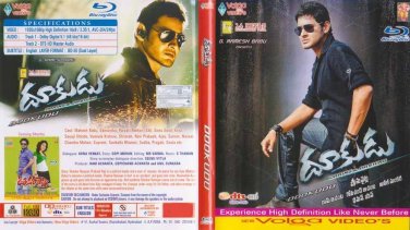 DOOKUDU TELUGU Blu Ray (Indian/Cinema/Film)* MAHESH BABU, SAMANTHA