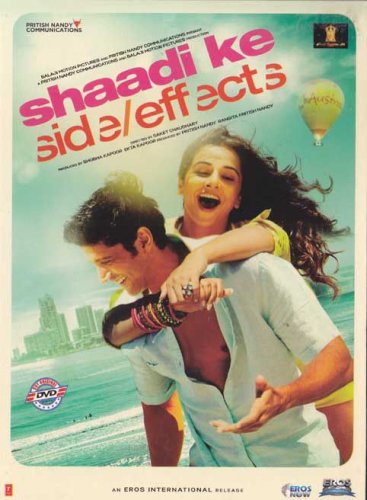 Shaadi Ke Side Effects Hindi DVD*ing Farhan Akhtar,Vidya Balan (2014 Movie/Film)