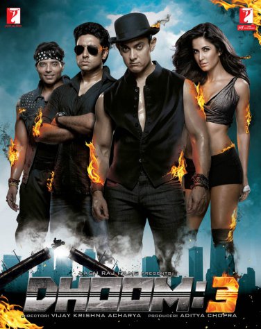 Dhoom 3 Hindi Blu Ray (Bollywood/Film)*Aamir Khan,Abhishek Bachchan,Katrina Kaif