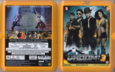 Dhoom 3 Hindi Blu Ray *ing Aamir Khan,Abhishek Bachchan (Bollywood/2013 movie)