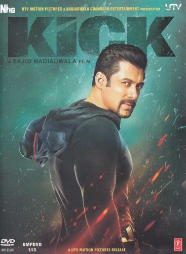 Kick Hindi DVD Stg: Salman Khan, Jacqueline Fernandez (2014 Bollywood film)