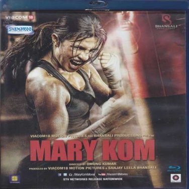 Mary Kom Hindi Blu Ray  (Bollywood/Cinema/Film) Starring Priyanka Chopra