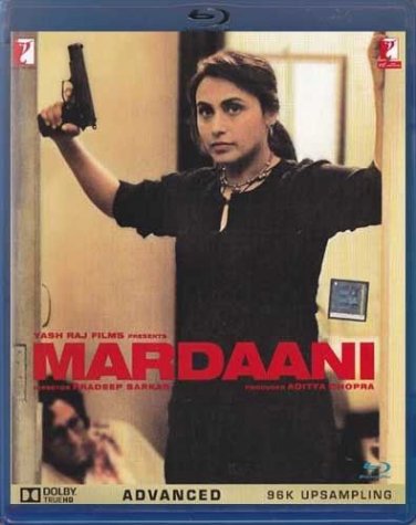 Mardaani Hindi Blu Ray (2014) Bollywood Film Starring: Rani Mukerji,Tahir Raj