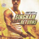 Singham Returns Hindi DVD Stg: Ajay Devagan, Kareen Kapoor (Bollwood Film DVD)