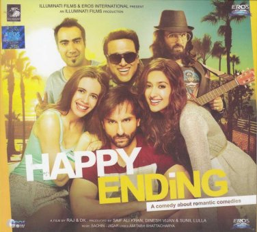 Happy Ending Hindi Audio CD Starring: Govinda,Saif Ali Khan,Ileana D'Cruz(2014)