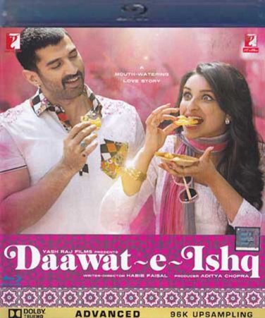 Daawat-e-Ishq -Hindi Bluray Blu-ray Disc - Aditya Roy Kapur, Parineeti Chopra
