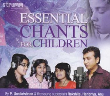Essential Chants For Children By P.Unni Krishnan CD (Devotional/Religious/2013)