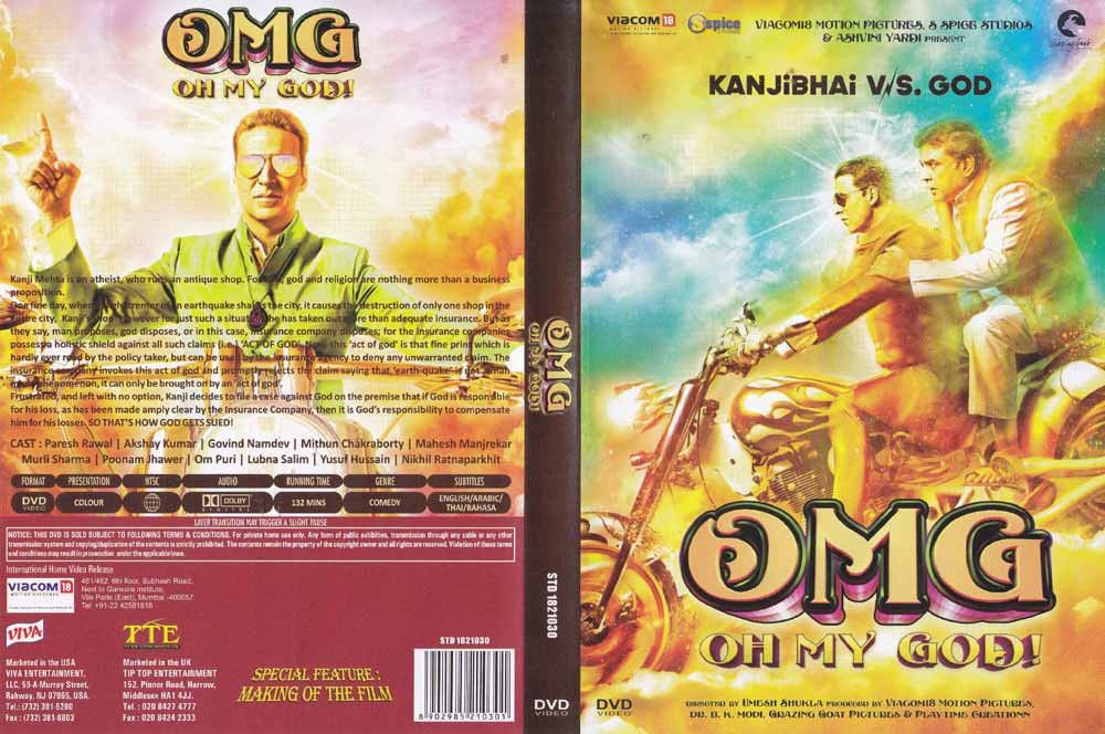 Oh My God Hindi DVD (Bollywood/Film/2012/Film/Movie) Akshay Kumar Oh My God Hindi DVD (Bollywood/Film/2012/Film/Movie) Akshay Kumar