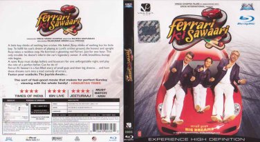 Ferrari Ki Sawaari Hindi Blu Ray *ing Sharman Joshi, Boman Irani, Ritvik Sahore